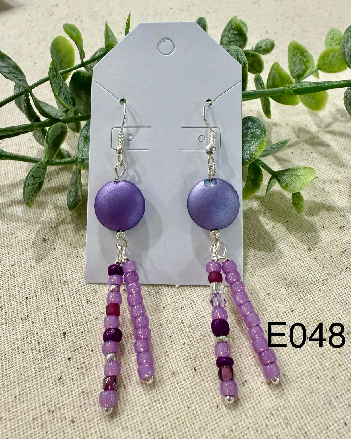 Purple Dangles
