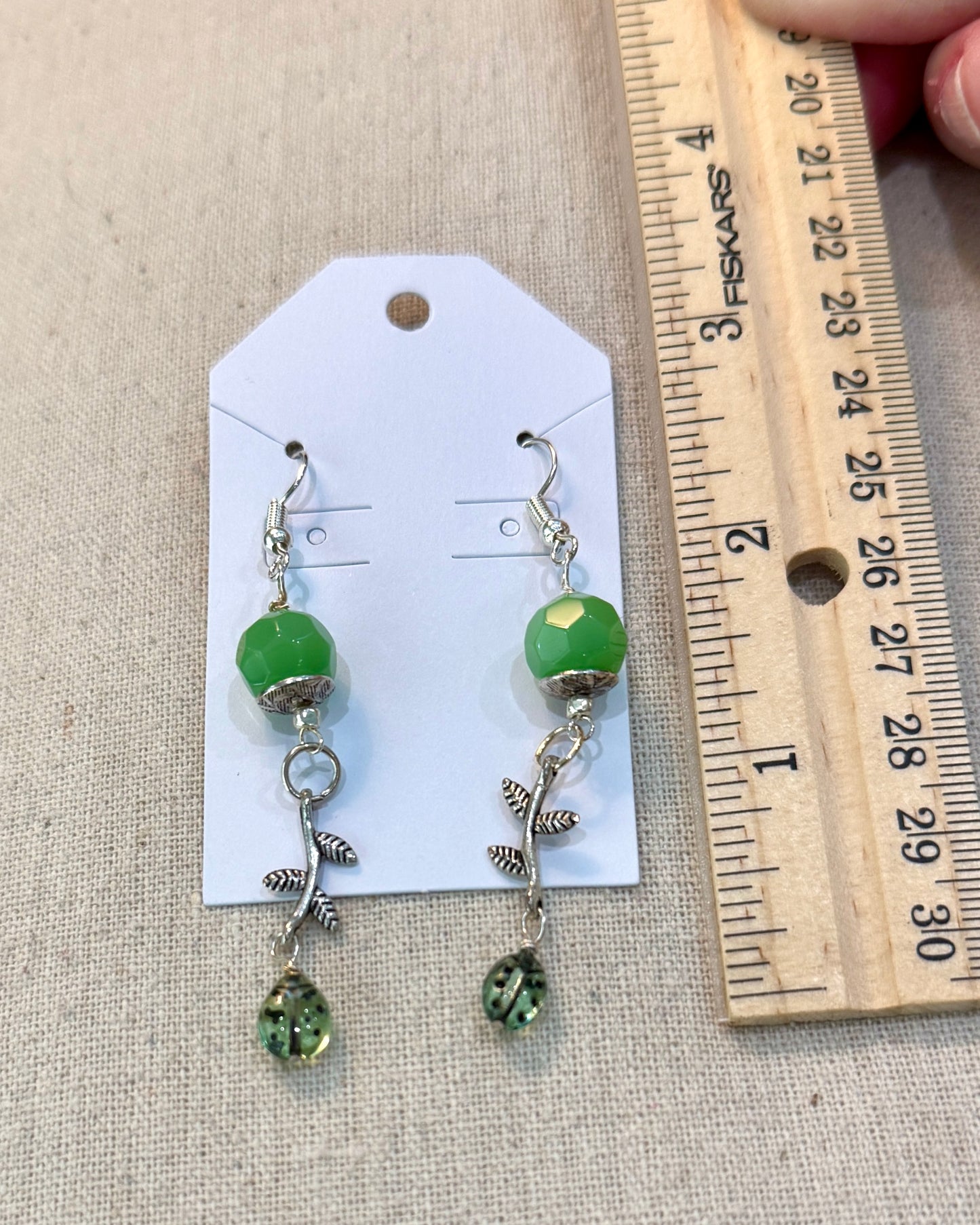 Lady Bug Earrings