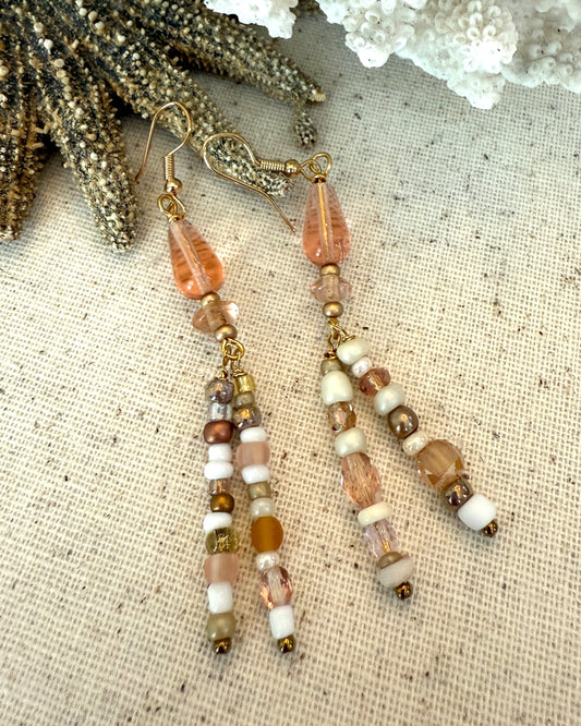 Peach Earrings